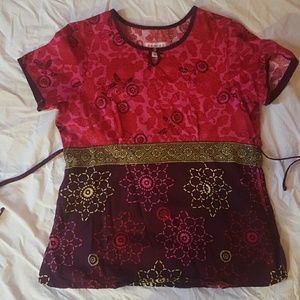 Koi scrub top. No bottoms